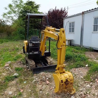Komatsu PC18 mini-excavatrice hydraulique de 1,8 tonne avec une capacité de seau de 0,2 M3