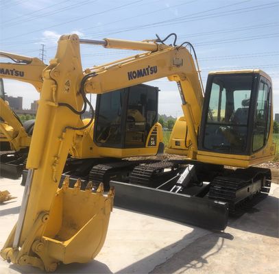 2016 Année Komatsu PC60 6Ton Mini-Excavateur Hydraulique Excavateur à ramper Excellent et bon