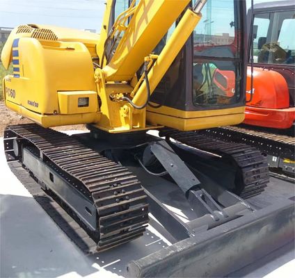 2016 Année Komatsu PC60 6Ton Mini-Excavateur Hydraulique Excavateur à ramper Excellent et bon