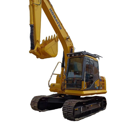 Excavateur Komatsu PC130 d'occasion 13 tonnes Poids de fonctionnement Idéal pour la construction