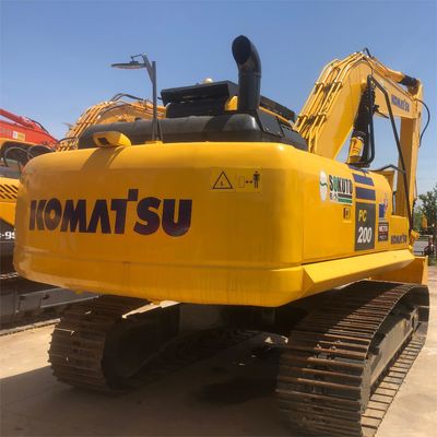 Excavateur PC200 Komatsu d'occasion de 0 à 2000 heures de travail et poids de la machine de 20 000 kg