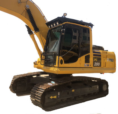 Excavateur PC200 Komatsu d'origine avec une capacité de 20 TON et peu d'heures de travail