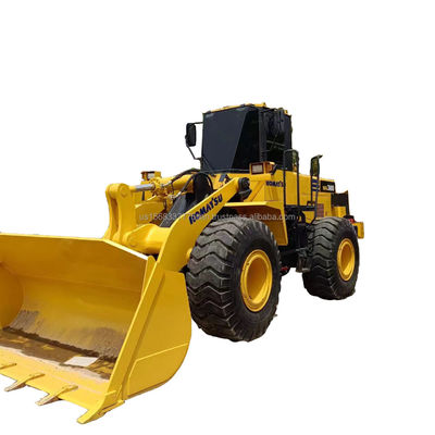 Magasins de matériaux de construction utilisés Komatsu WA 380 chargeur 20 tonnes Charge nominale et excellente performance