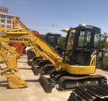 4 tonnes Mini Komatsu PC40 Excavateur d'occasion Excavateur hydraulique à rampe Harga Année 2016