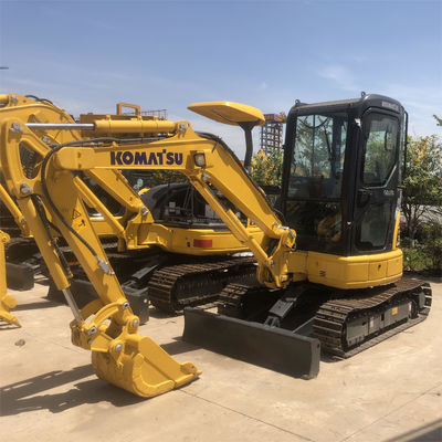 4 tonnes Mini Komatsu PC40 Excavateur d'occasion Excavateur hydraulique à rampe Harga Année 2016