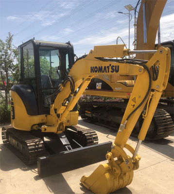 4 tonnes Mini Komatsu PC40 Excavateur d'occasion Excavateur hydraulique à rampe Harga Année 2016