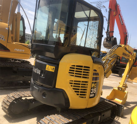 4 tonnes Mini Komatsu PC40 Excavateur d'occasion Excavateur hydraulique à rampe Harga Année 2016