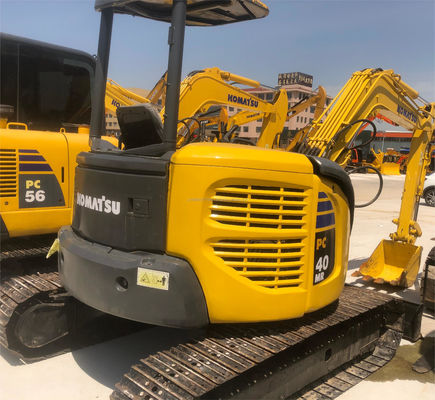 6TON Excavateur hydraulique Crawler Komatsu PC40 Pour Vendre Excavateur usagé Harga