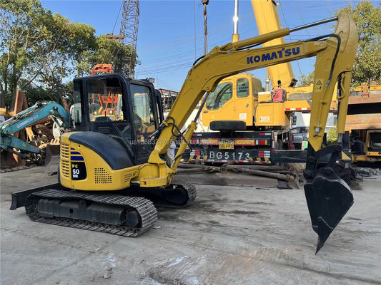 Excavatrice hydraulique PC50 d'origine Komatsu Excavatrice utilisée en bon état