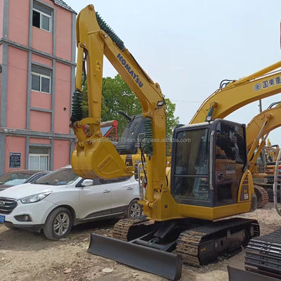 Excavatrice utilisée Komatsu PC56-7 avec 0 à 2000 heures de travail et soupape hydraulique d'origine