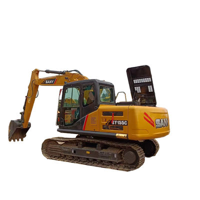 Excavateur Sany155 SY 95 C PRO avec pompe hydraulique d'origine et capacité de seau de 0,6 M3