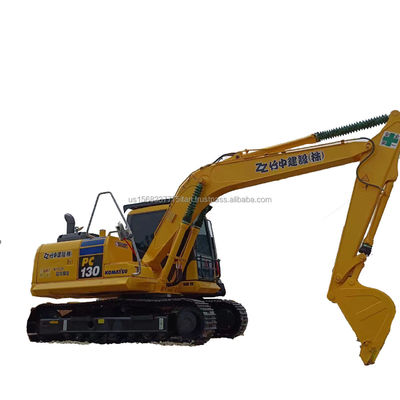 Excavatrice PC130 de Shanghai Komatsu avec pompe hydraulique d'origine et peu d'heures de travail