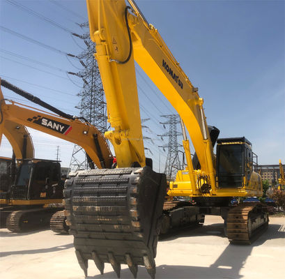 PC450 Excavateur Japon Excavateur hydraulique à rouleaux Komatsu utilisé avec cylindre hydraulique