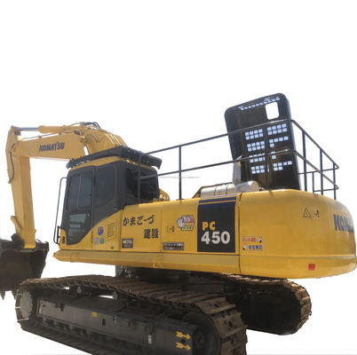 Excavatrice utilisée Komatsu PC450 2016 Japon Machine à ramper hydraulique Poids 40000 KG