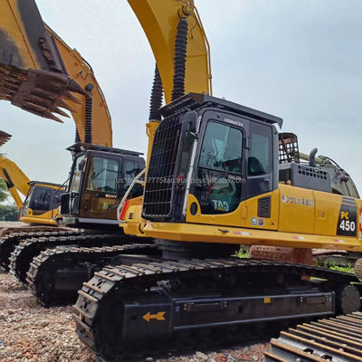 Excavateur hydraulique Komatsu PC450 Japon Utilisé avec le cylindre hydraulique d'origine