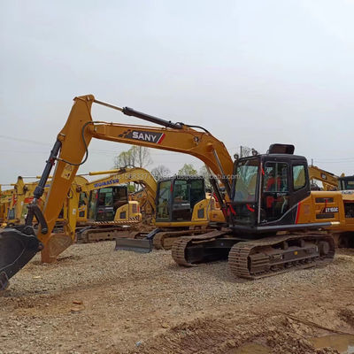 Excavateur SANY SY155C Excellente condition pour les travaux miniers Faible temps de travail et moteur