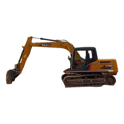 Cylindre hydraulique d'origine utilisée Sany Sy155c Excavator avec 0-2000 heures de travail