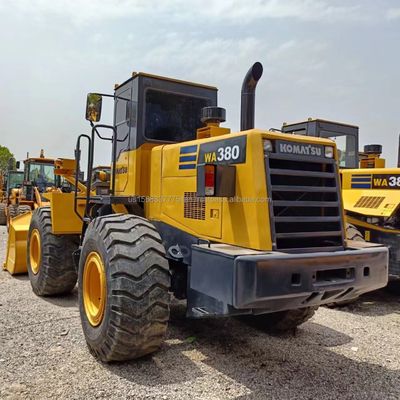 Chargeur Komatsu WA 380 utilisé au Japon avec pompe hydraulique d'origine et excellente performance