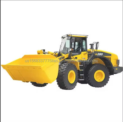 Komatsu WA 380 original chargeur d'occasion avec de grandes performances dans les magasins de matériaux de construction