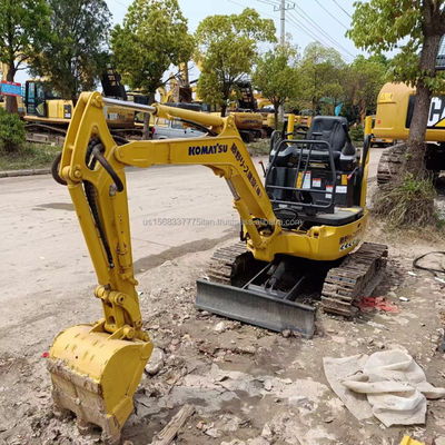 2016 Komatsu PC18MR Mini Excavateur d'occasion Excavateur à rampe avec soupape hydraulique originale