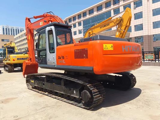 24 tonnes 2016 Hitachi ZX240 Excavateur à rouleaux d'occasion pour votre construction