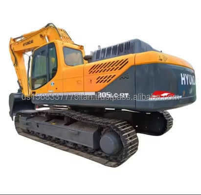 30 tonnes 305 Excavateur à chenilles avec 0 à 2000 heures de travail en Corée Hyundai 305LC-9T d'occasion