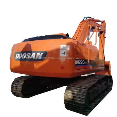Moteur 98kw Doosan DH220 22Ton Used Excavator Machine multi-fonction pour le commerce de détail à Great