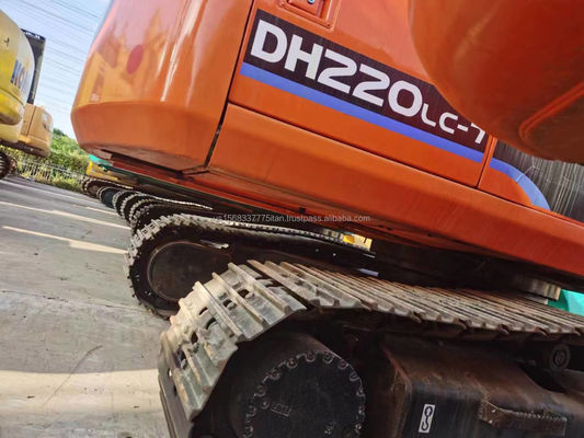 Moteur 98kw Doosan DH220 22Ton Used Excavator Machine multi-fonction pour le commerce de détail à Great