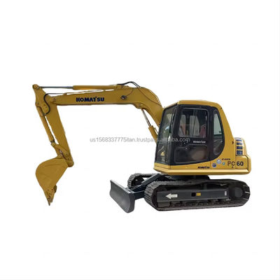 6TON Komatsu PC60 Excavateur utilisé pour vos besoins en équipement lourd
