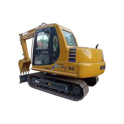 En bon état Komatsu PC60 Excavateur d'occasion 40kw et bas heures de travail 0-2000