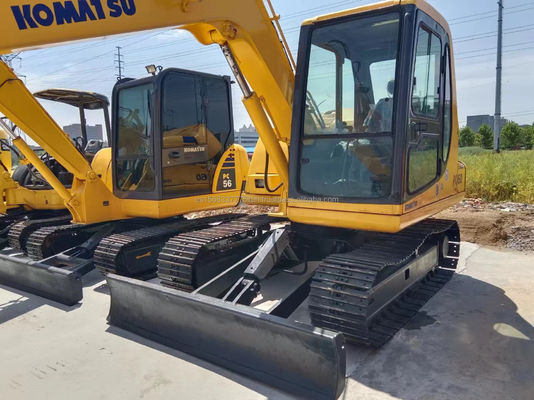 En bon état Komatsu PC60 Excavateur d'occasion 40kw et bas heures de travail 0-2000