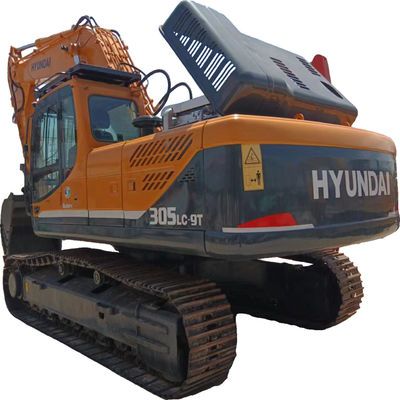 Hyundai305 Excavator Droit utilisé Hyundai Cylindre hydraulique original Poids de la machine 30500 KG