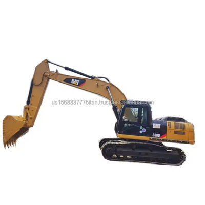 Excavateur Cat 330 d'occasion de 30 tonnes avec un temps de travail réduit et une pompe hydraulique originale