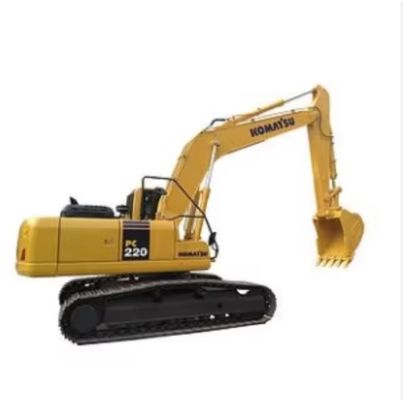 Excavateur Komatsu d'occasion de 22 tonnes avec cylindre hydraulique d'origine