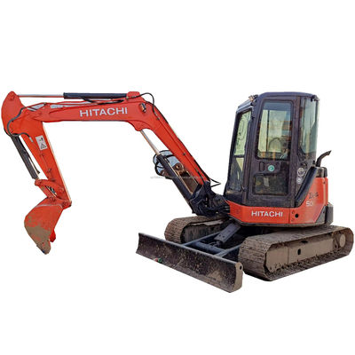 Mini-excavatrice de 5 tonnes Hitachi ZX50u et pompe hydraulique d'origine japonaise à importer