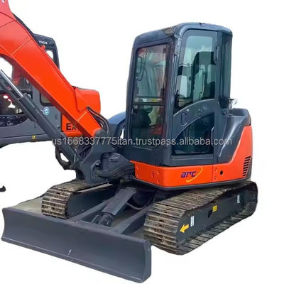 Hitachi ZX50u Mini Excavatrice de 5 tonnes Excavatrice de 5 tonnes avec cylindre hydraulique d'origine