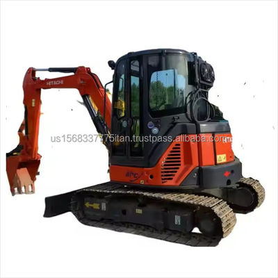 Hitachi ZX50u mini-pelée de 5 tonnes avec pompe hydraulique d'origine et hyperkinèse
