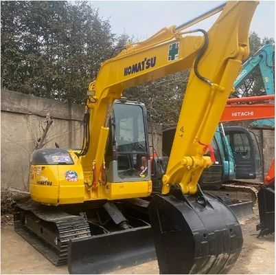 Excavateur Komatsu PC78US de 7 tonnes d'occasion avec 0 à 2000 heures de travail et une capacité de seau de 0,2 M3