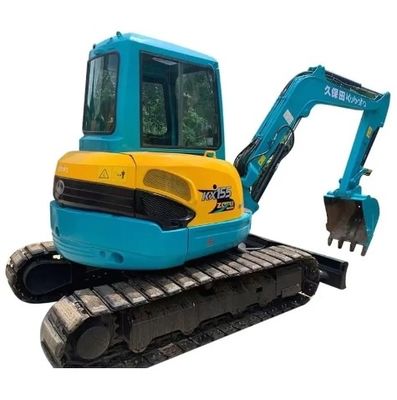 Mini excavateur d'occasion 5,5 TON Kubota U55 Excavateur original pompe hydraulique utilisée