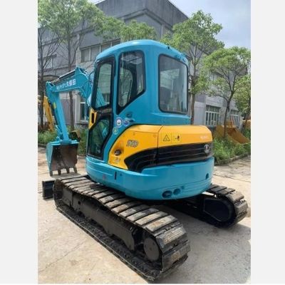 Mini excavateur d'occasion 5,5 TON Kubota U55 Excavateur original pompe hydraulique utilisée