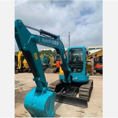 Mini excavateur d'occasion 5,5 TON Kubota U55 Excavateur original pompe hydraulique utilisée