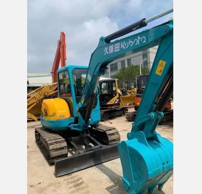 Mini excavateur d'occasion 5,5 TON Kubota U55 Excavateur original pompe hydraulique utilisée