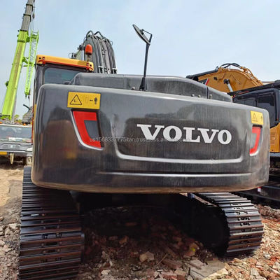 Excavateur VOLVO en bon état avec pompe hydraulique d'origine et capacité de seau de 1,2 m3