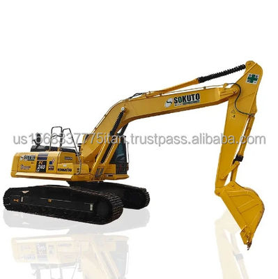 Excavateur Komatsu d'occasion de 2016 PC240-6 PC240-10 PC240-8 24 tonnes Excavateur hydraulique à rampe
