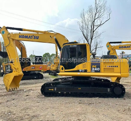 Excavateur Komatsu d'occasion de 2016 PC240-6 PC240-10 PC240-8 24 tonnes Excavateur hydraulique à rampe