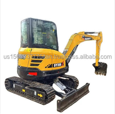 Basse heure de travail Sany SY35U Mini-Excavator avec pompe hydraulique d'origine et moteur ISUZU
