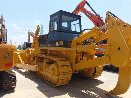 Bulldozer à rouleaux de seconde main Shantui SD16 SD22 SD32 avec cylindre hydraulique d'origine