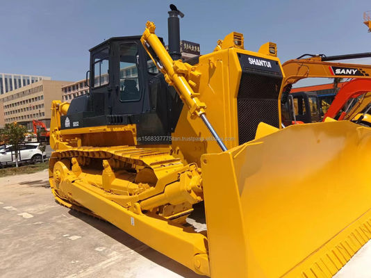 Bulldozer à rouleaux de seconde main Shantui SD16 SD22 SD32 avec cylindre hydraulique d'origine