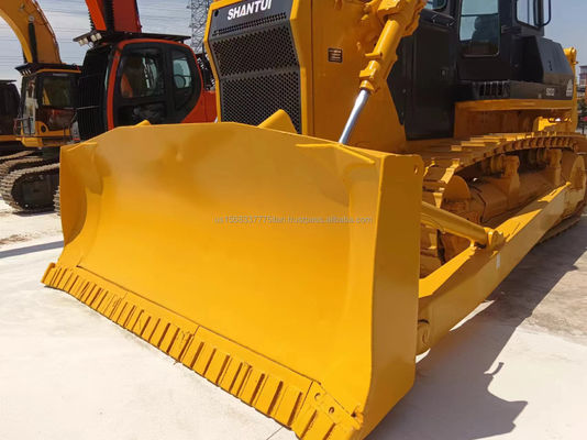 Bulldozer à rouleaux de seconde main Shantui SD16 SD22 SD32 avec cylindre hydraulique d'origine