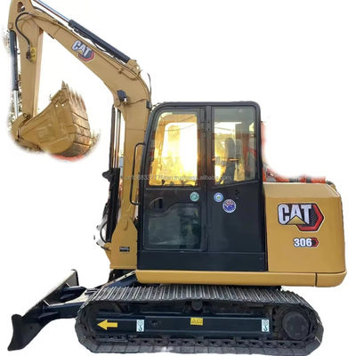 CAT 306E2 Excavateur hydraulique de 34,7 kW de puissance et cylindre hydraulique d'origine